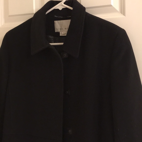 nine west wool coat - Picture 4 of 8